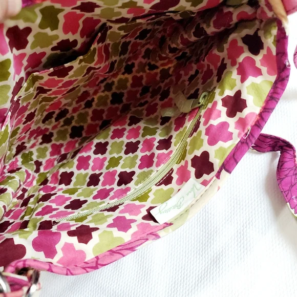 Vera Bradley Hello Dahlia Quilted Crossbody Bag - Picture 7 of 10